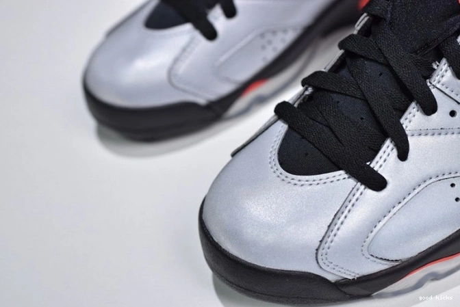 Rep 3M Jordan Reflective JSP CI4072-001 Infrared Air 6 0801